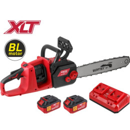 Аккум. пила цепная WORTEX CEC 3536-2 шина 40 см (16"), 3/8" LP, 1.3 мм ALL1 XLT SET БЕСЩЁТ, 18В+18В