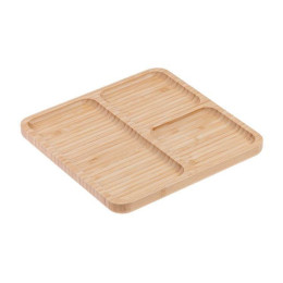 Менажница бамбуковая 22х22 см, BAMBOO, PERFECTO LINEA