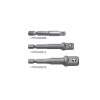 Набор переходников 1/4" под шуруповерт 3ед. (1/4", 3/8", 1/2") TOPTUL