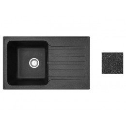 Мойка кухонная из искусственного камня ART черный 770х475 мм, AV Engineering