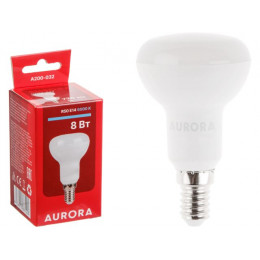 Лампа светодиодная R50 8Вт 230В E14 6000K AURORA