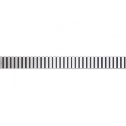 Решетка для водоотводящего желоба, нержавеющая сталь-глянец, LINE-950L, Alcaplast