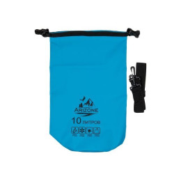 Гермомешок, 10 л, PVC HARD, синий, ARIZONE