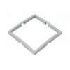Вставка в рамку 1-местная светло-серая, Уют, упак=3 шт.,  Bylectrica