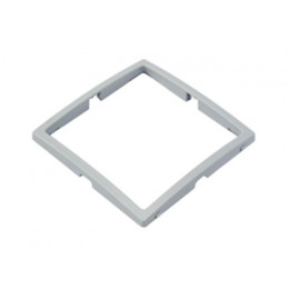 Вставка в рамку 1-местная светло-серая, Уют, упак=3 шт.,  Bylectrica