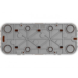 Розетка 3-ая (открытая, б/з) бежевая, Bailly, LEIDEN ELECTRIC