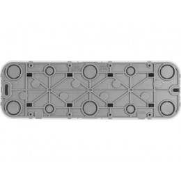 Розетка 4-ая (открытая, с/з) белая, Bailly, LEIDEN ELECTRIC