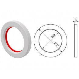 Прокладка состоящая из двух частей 5/4" (уп.10шт), Alcaplast