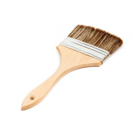 Кисть плоская 100(10)мм mix дер.руч.