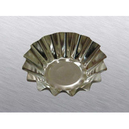 Форма для выпечки маленькая (диам.дна 43мм, диам.верха 85 мм), ЖЕСТЕУПАКОВКА