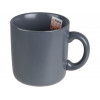 Кружка керамическая, 380 мл, серия ASIAN, серая, PERFECTO LINEA