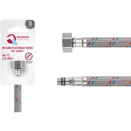 Подводка гибкая, Nylon, иголка м10 короткая - гайка 1/2" 150 см ECONOCE