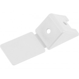 Уголок мебельный пласт. белый (100 шт в пакете) STARFIX