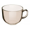 Кружка-бульонница стеклянная, 400 мл, Amber, PERFECTO LINEA