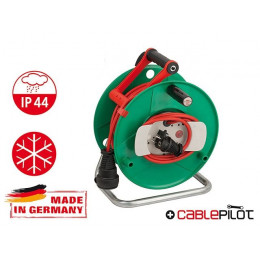 Удлинитель на катушке 40м (1 роз., 3.3кВт, кабель до -35С, с/з) Brennenstuhl Garant