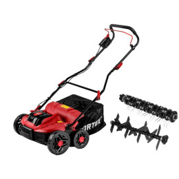 Аккум. аэратор-скарификатор WORTEX CAE 3736 ALL1 XLT SOLO БЕСЩЁТ.ДВИГ., 18В+18В, шир. 37 см