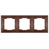 Рамка 3-ая горизонтальная орех, DARIA, MUTLUSAN