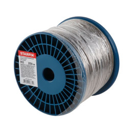 Трос М2 нерж.сталь (А4), DIN 3055 (бухта 250м) STARFIX