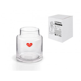 Ваза для цветов, стеклянная, 18х15 см., серия Blossom, PERFECTO LINEA