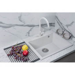 Мойка кухонная из искусственного камня UNIT белый 550х500 мм, AV Engineering