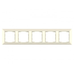 Рамка 5-ая горизонтальная кремовая, DARIA, MUTLUSAN