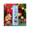 Термос, 500 мл, нержавеющая сталь, MERRY CHRISTMAS, голубой, Санта, PERFECTO LINEA