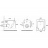 Унитаз подвесной AV Engineering, COMFORT X2