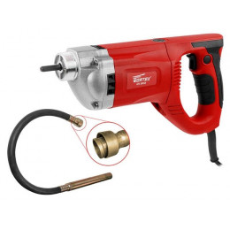 Вибратор глубинный WORTEX CV 2012 в кор. + Вал гибкий 2 м в сборе с вибронаконечником 35 мм