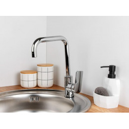 Смеситель для кухни (Lt) D35, серия Camellia хром, a-five