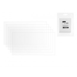 Стекло защитное внутреннее к щитку сварщика 96*51, упак/5шт, (пр-во РФ)  SOLARIS