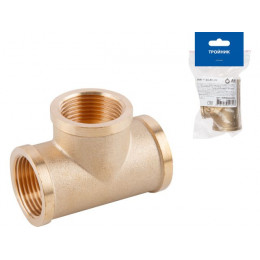 Тройник 1 1/4" вн.-вн.-вн., AV Engineering (инд.упак.)