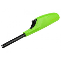 Пьезозажигалка бытовая газовая с классическим пламенем зеленая СК-306 СОКОЛ