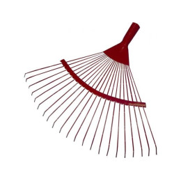 Грабли веерные проволочные 22зуба с черенком