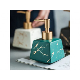 Диспенсер (дозатор) для мыла ELEGANCE, зеленый, PERFECTO LINEA