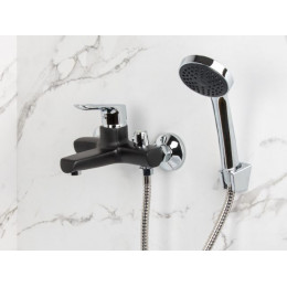 Смеситель для ванны D35-A, серия 280 черный, ECONOCE