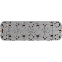 Розетка 4-ая (открытая, б/з) бежевая, Bailly, LEIDEN ELECTRIC