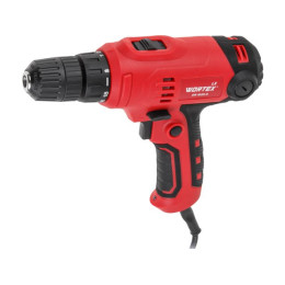 Дрель-шуруповерт WORTEX LX DR 1025 D в кор. 400 Вт, 30 Нм, 2 скор., БЗП 0.8-10 мм, 4 м шнур