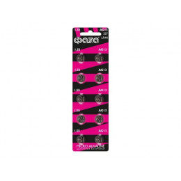 Батарейка AG13 LR44 1,5V 10 шт (блистер) ФАZА