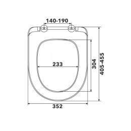 Сиденье для унитаза FLAT, AV Engineering