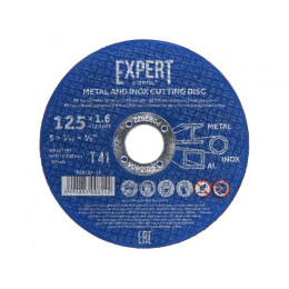 Круг отрезной 125х1.6x22.2 мм для металла и нерж. стали EXPERT STARTUL