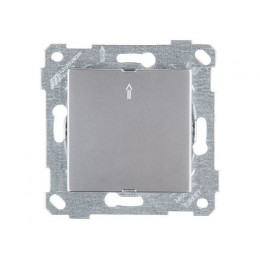 Заглушка (скрытая, без рамки) серебро, RITA, MUTLUSAN