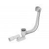 Сифон для ванны автомат комплект, хромированный (длина 80 см), Alcaplast