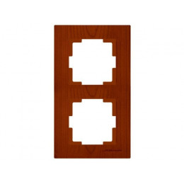 Рамка 2-ая вертикальная вишня, RITA, MUTLUSAN