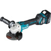 Аккум. углошлифмашина MAKITA LXT DGA 511 RT кейс MakPac 2