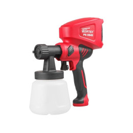 Краскораспылитель электрический WORTEX PS 0845 в кор. 450 Вт, 800 мл/мин, 0.9 л бак