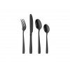 Набор столовых приборов, 24 шт., черный матовый, серия Majestic, PERFECTO LINEA