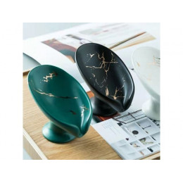 Мыльница ELEGANCE, белая, PERFECTO LINEA