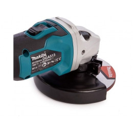 Аккум. углошлифмашина MAKITA LXT DGA 513 RTJ в кор.