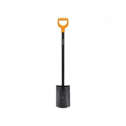 Лопата штыковая с закругл.лезвием FISKARS Solid