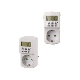 Таймер розеточный ТРЭ-Н-01-1мин/7дн-10on/off-8А (недельный) упак.-термоусад.пленка "Народный"